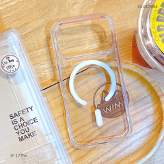 Ốp IP 17 Pro Max Likgus trong Magsafe viền cứng