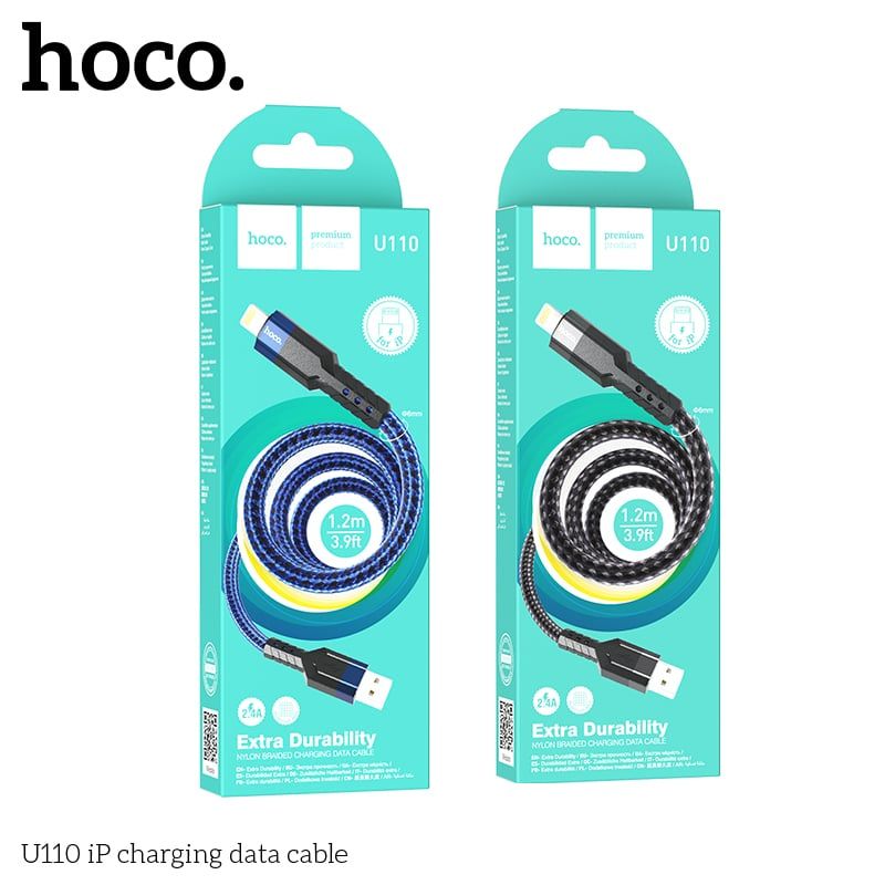 Cáp Lightning Hoco U110 1.2m
