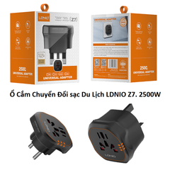 ** Chuyển đổi đuôi quốc tế LDNIO Z7 2500W