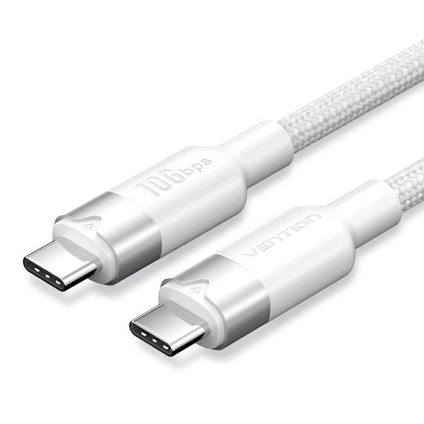 Cáp Type C to Type C ThunderBolt Vention TRG 100W 1m