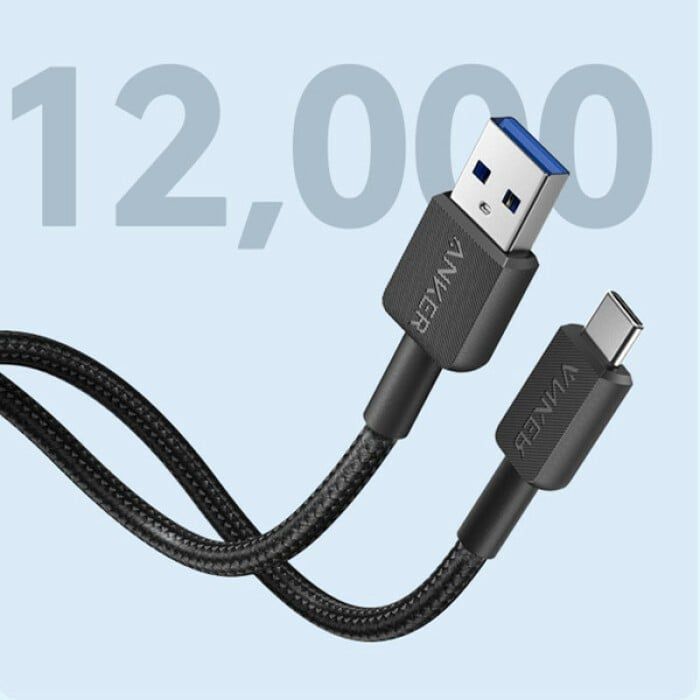 [C] Cáp Type C Anker 322 A81H6 15W 1.8m