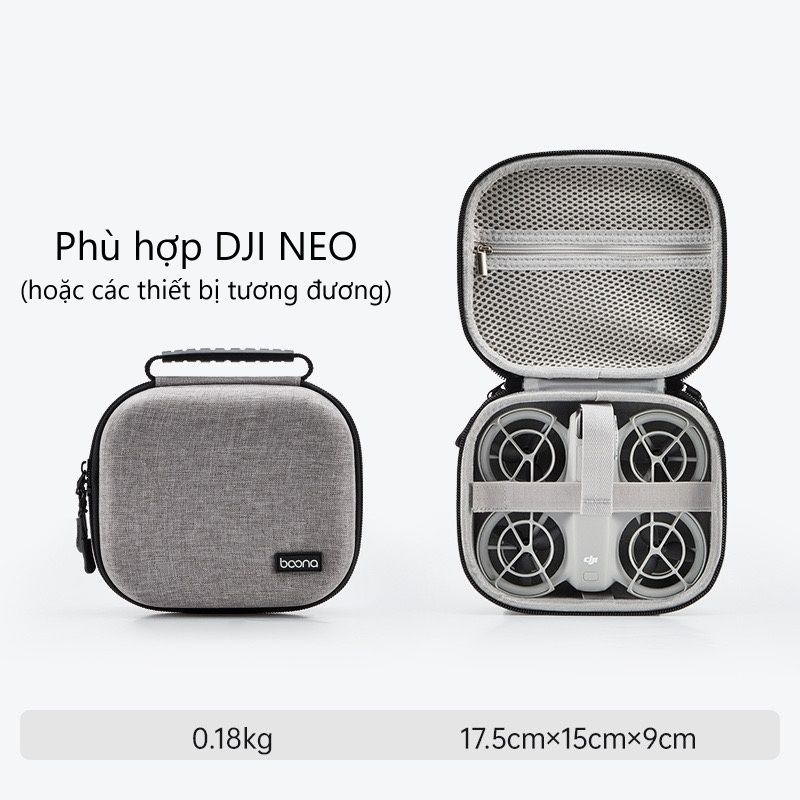 ** Hộp đựng Boona FD003 17.5 x 15 x 9 cm form cứng