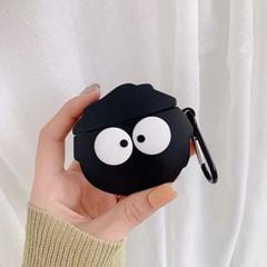 ** Case Airpods Pro 2 cục than đen mắt to