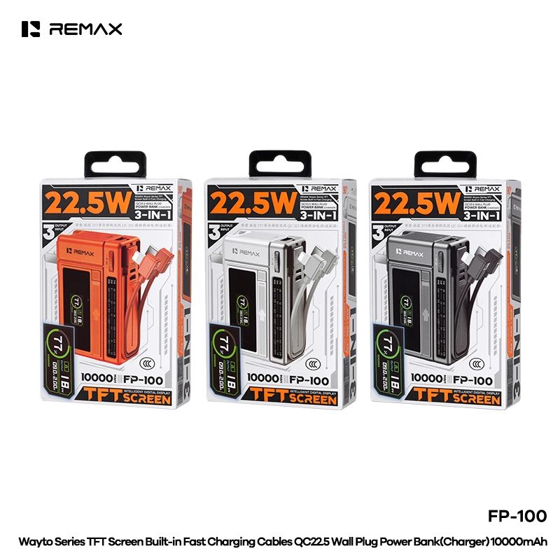 [C] ** Pin dự phòng Remax FP100 10.000mAh