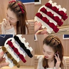 ** Set 2 kẹp bện tóc 3 kẹp nhỏ