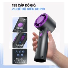 [C] ** Quạt cầm tay Robot RT-HF02