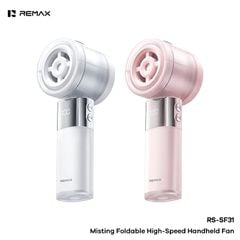 [C] ** Quạt cầm tay phun sương Remax SF31 4.000mAh
