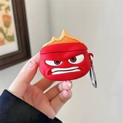 ** Case Airpods 4 dẻo ngọn lửa giận dữ