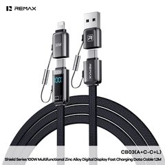 [C] Cáp 4 in 1 Remax CB03 100W 1.2m