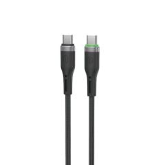 [C] Cáp Type C to Type C Wiwu Oring 60W 1m có đèn báo