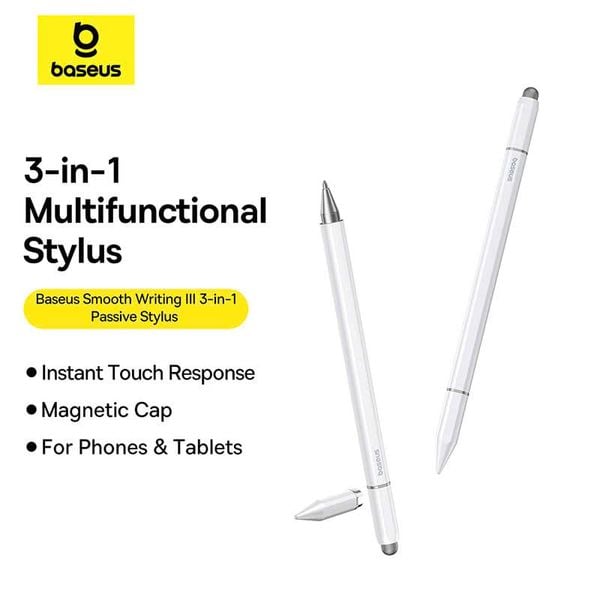 ** Bút cảm ứng Baseus Smooth 3 in 1