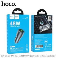 Sạc xe hơi Hoco Z60 1U 1C 48W