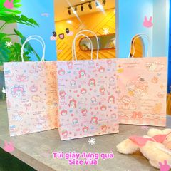 ** Túi giấy size lớn nhiều hình