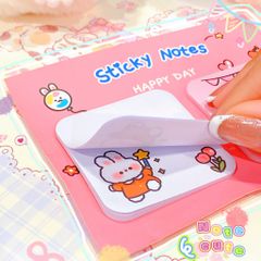 ** Giấy note đôi nhiều màu