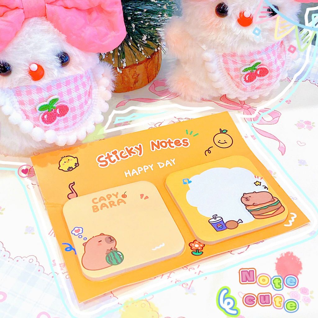 ** Giấy note đôi nhiều màu