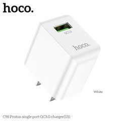 Cóc sạc Hoco C98 1U 18W
