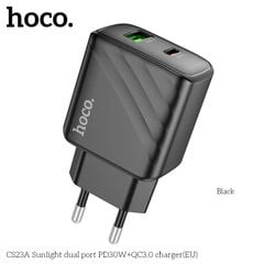 Cóc sạc Hoco CS23A 1U 1C 30W