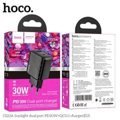 Cóc sạc Hoco CS23A 1U 1C 30W