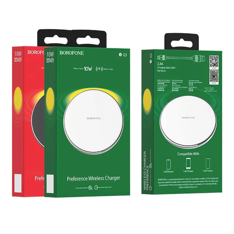 ** Đế sạc không dây Borofone BQ3 10W