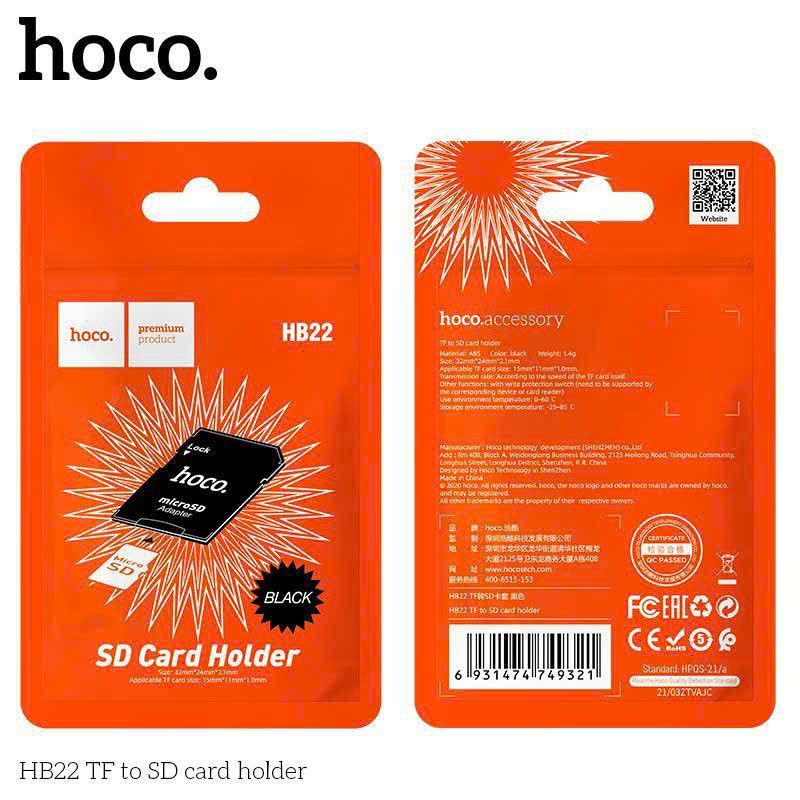 ** Adapter thẻ nhớ Hoco HB22