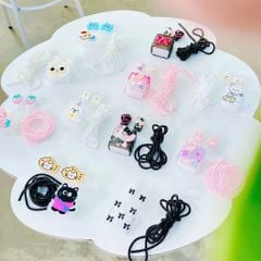 ** Combo bảo vệ cóc, cáp sạc và dây quấn loại 65k