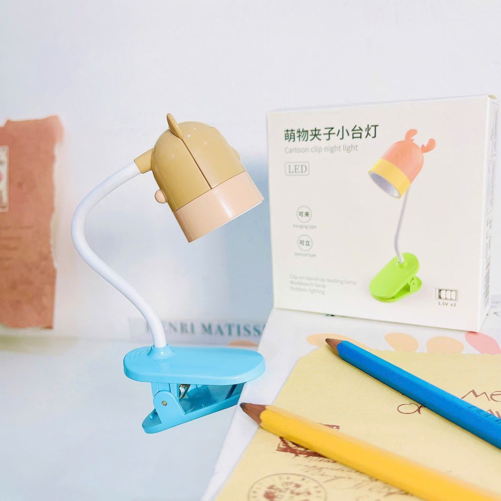 ** Đèn kẹp bàn hình gấu KD200