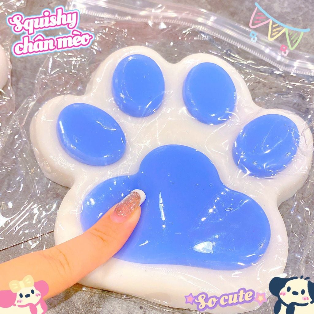 ** Đồ chơi Slime nhào nặn móng gấu