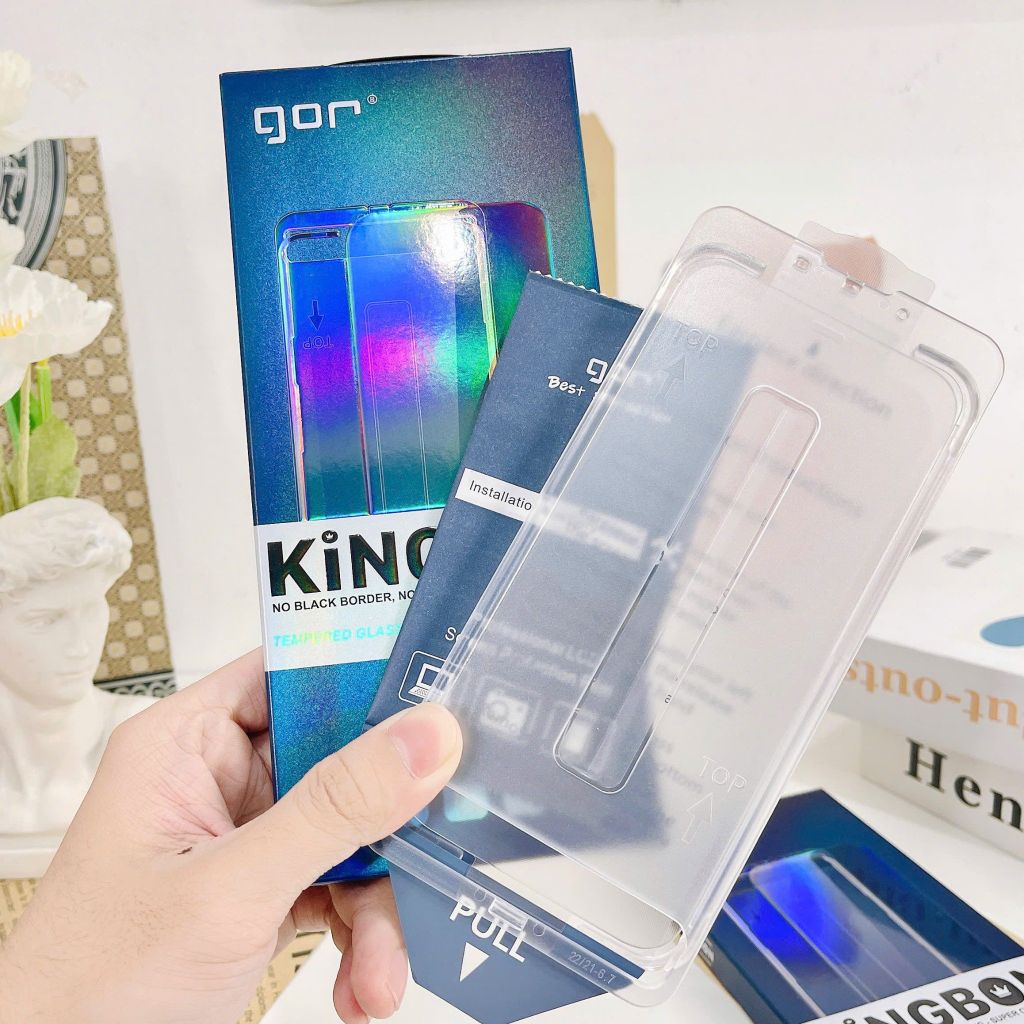 DCL IP 13 Pro Max/14 Plus Gor trong suốt loại có khung