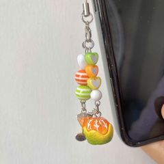 ** Móc khóa quả quýt lột vỏ