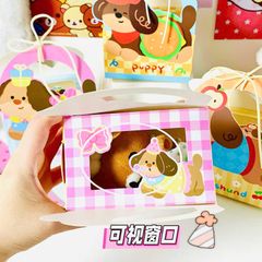 ** Hộp quà giấy kèm dây thắc nơ nhiều hình