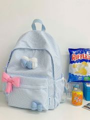 ** Balo vải Caro 3 nơ Mini