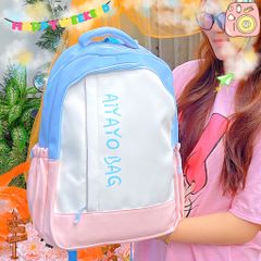 ** Balo vải AIYAYO BAG phối màu pastel