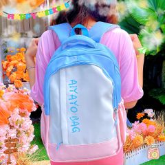 ** Balo vải AIYAYO BAG phối màu pastel
