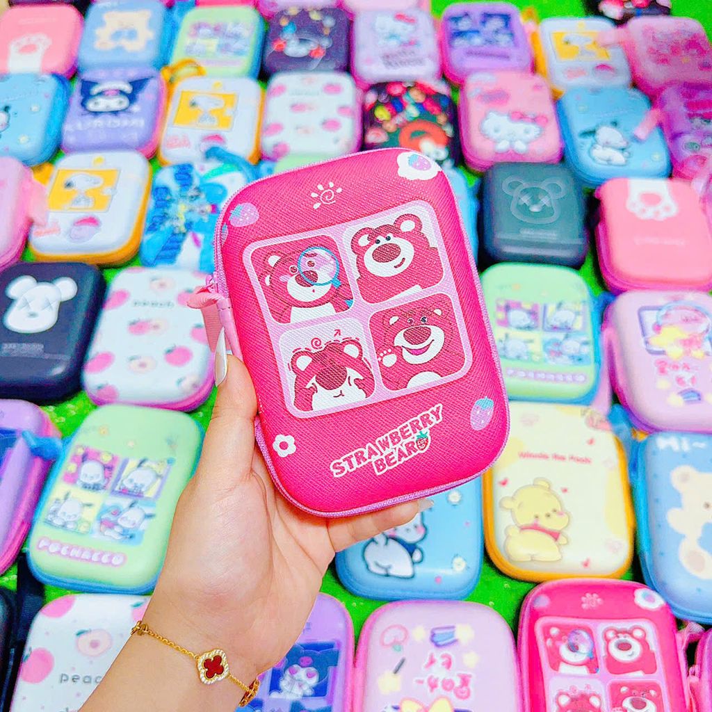 ** Hộp đựng phụ kiện chữ nhật cute