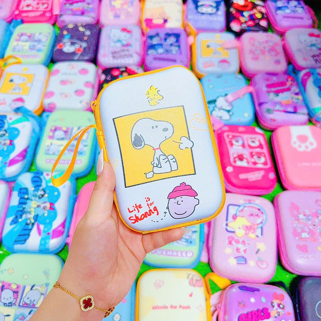 ** Hộp đựng phụ kiện chữ nhật cute