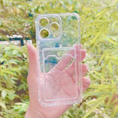 ** Ốp IP 16 Pro dẻo trong kèm ví card