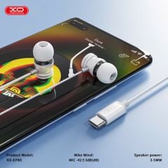 Tai nghe dây XO EP80 cổng C