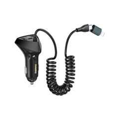 Sạc xe hơi remax RCC328 1U 1C 22.5W kèm cáp