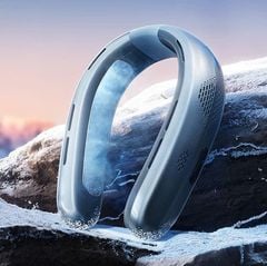 ** Quạt đeo cổ + sò lạnh Remax GF02 4.000mAh