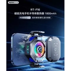 Sò lạnh tản nhiệt Remax RT-F16 pin 1800mAh