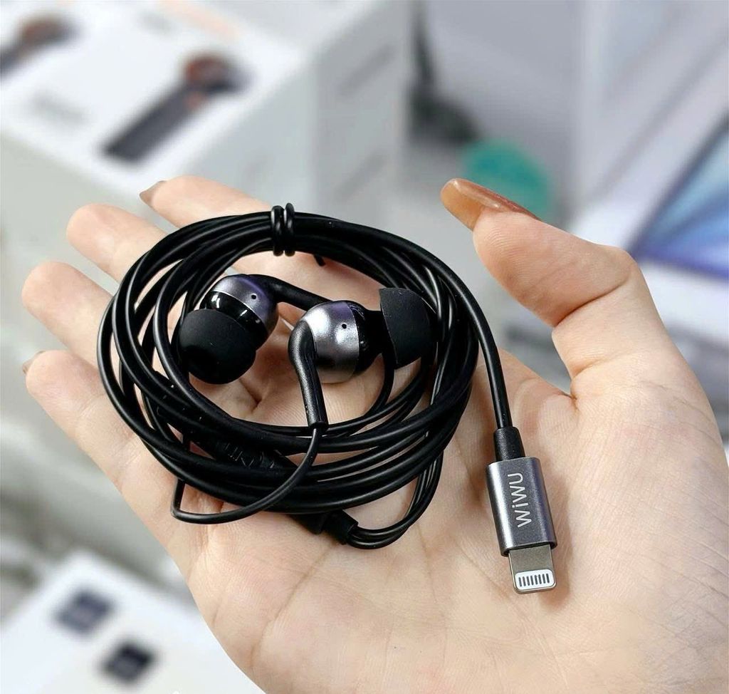 Tai nghe dây Wiwu EB319 cổng IP