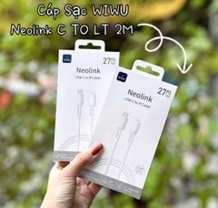 Cáp Type C to Lightning Wiwu Neolink 27W 2m