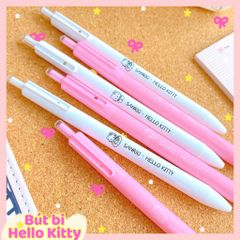 ** Bút bi Sanrio Kitty màu hồng/trắng (10k/cây)
