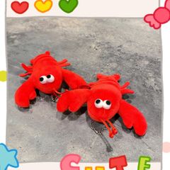 ** Móc khóa bông tôm hùm đỏ