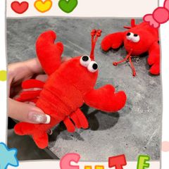 ** Móc khóa bông tôm hùm đỏ