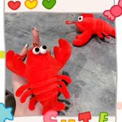 ** Móc khóa bông tôm hùm đỏ