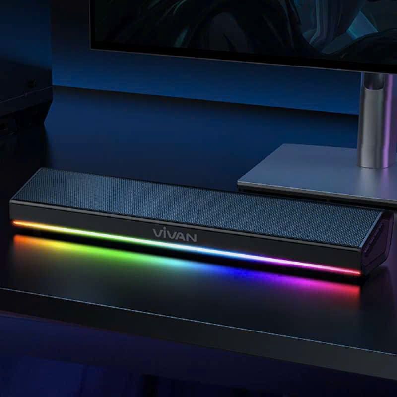 ** Loa Bluetooth Vivan S2 Led RGB 10W