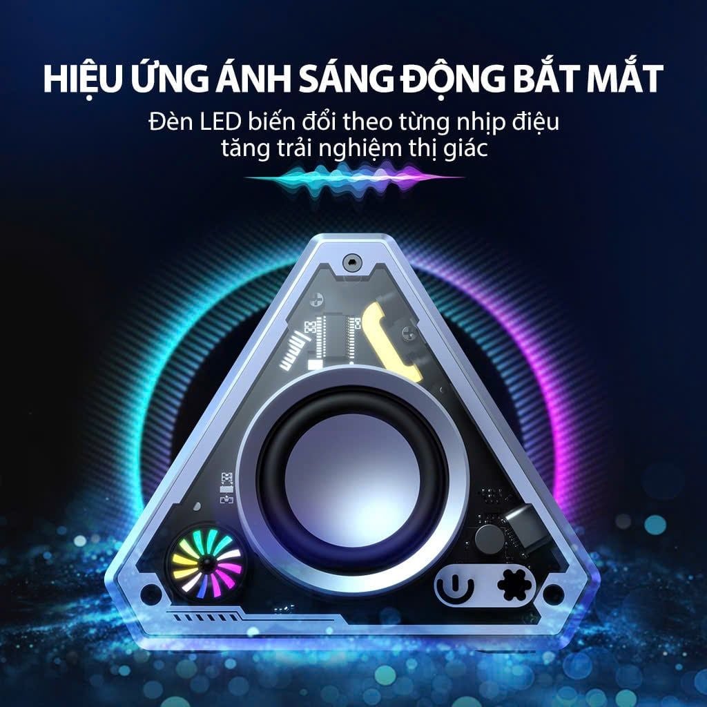 ** Loa Bluetooth Vivan VS22 Led RGB