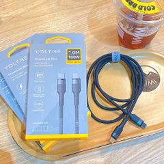 Cáp Type C to Type C Voltme 100W 1m