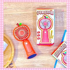 ** Quạt cầm tay/ để bàn hình táo cute